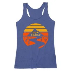 Women's Everyday Tank Top - Run Trails Sunset -goneforarun Sales 2023 tr 43840 ROYAL MAIN