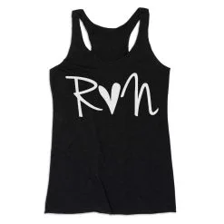 Women's Everyday Tank Top - Run Heart -goneforarun Sales 2023 tr 43849 BLACK MAIN