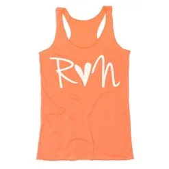 Women's Everyday Tank Top - Run Heart -goneforarun Sales 2023 tr 43849 PEACH MAIN