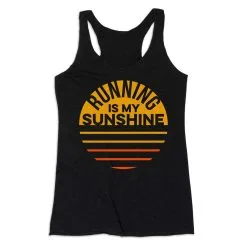 Women's Everyday Tank Top - Running Is My Sunshine