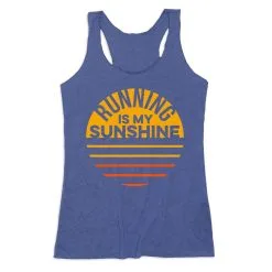 Women's Everyday Tank Top - Running Is My Sunshine -goneforarun Sales 2023 tr 43851 ROYAL MAIN