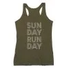 Women's Everyday Tank Top - Sunday Runday (Stacked) -goneforarun Sales 2023 tr 43853 OLIVE MAIN