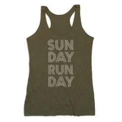 Women's Everyday Tank Top - Sunday Runday (Stacked)