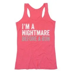 Women's Everyday Tank Top - I'm A Nightmare Before A Run® Bold -goneforarun Sales 2023 tr 43862 PINK MAIN
