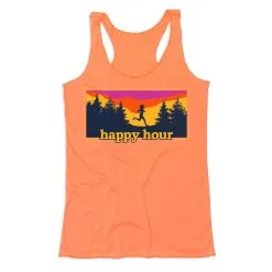 Women's Everyday Tank Top - Happy Hour -goneforarun Sales 2023 tr 43863 PEACH MAIN
