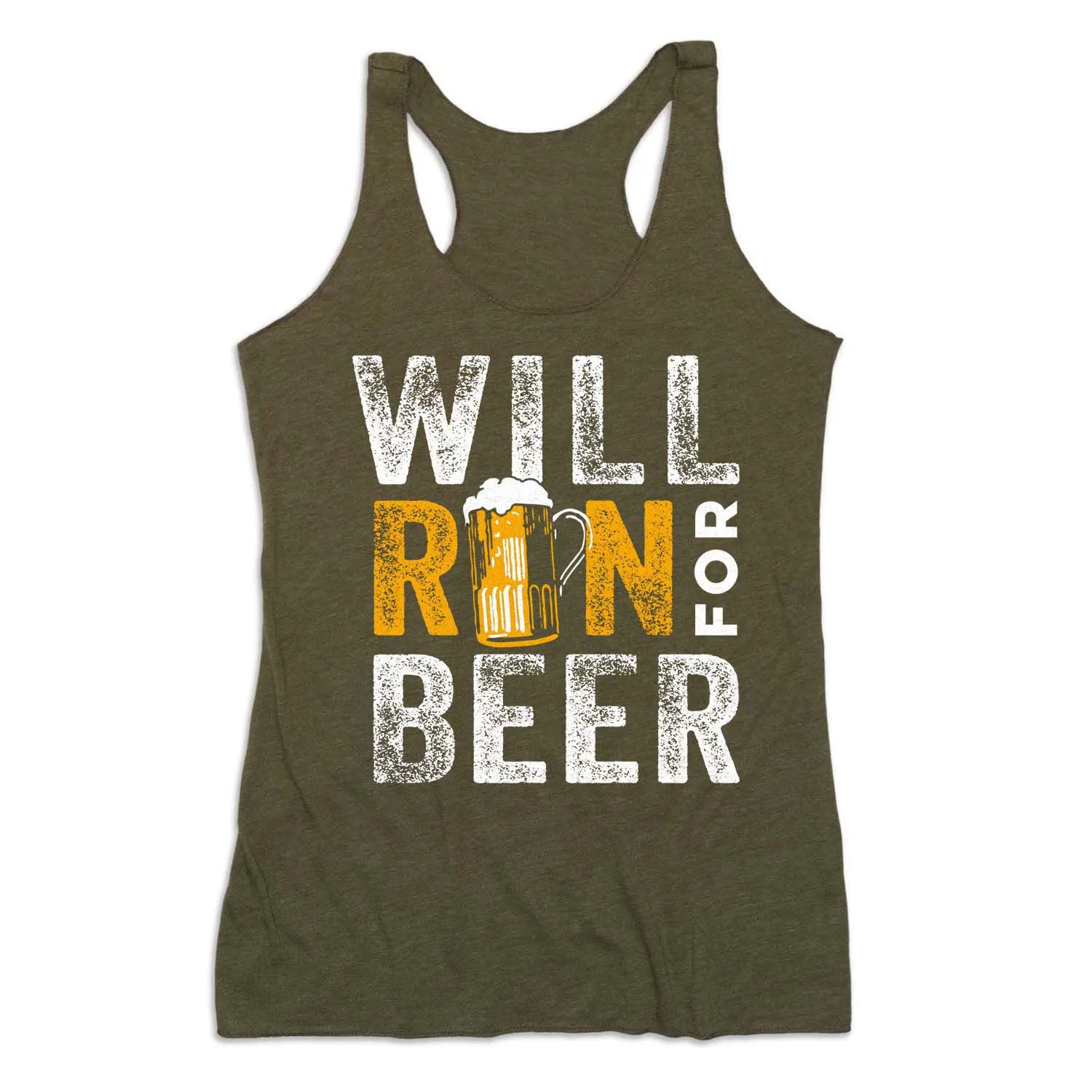 Women's Everyday Tank Top - Will Run For Beer 3 Women's Everyday Tank Top - Will Run For Beer