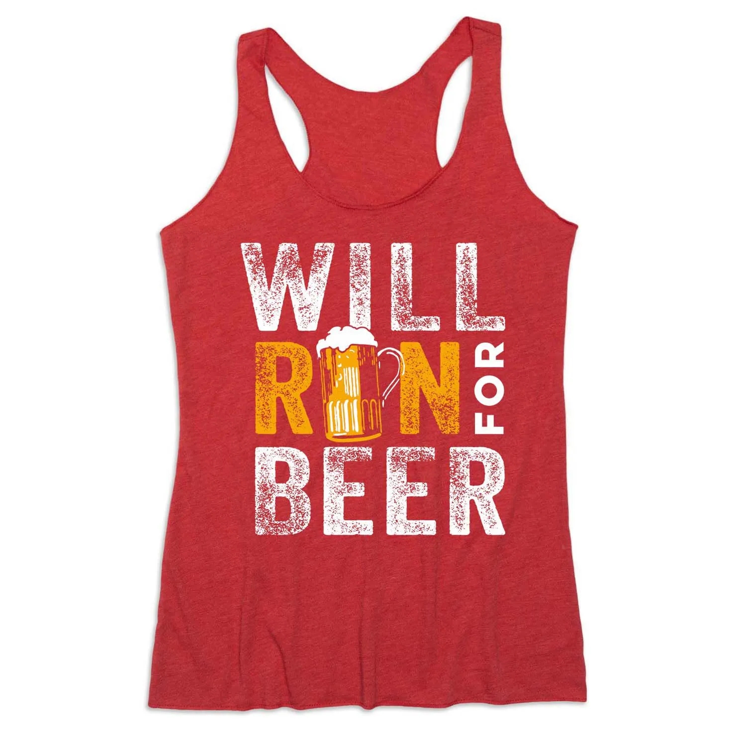 Women's Everyday Tank Top - Will Run For Beer 9 Women's Everyday Tank Top - Will Run For Beer - Image 7