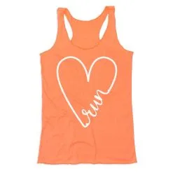 Women's Everyday Tank Top - Run With Love -goneforarun Sales 2023 tr 43868 PEACH MAIN