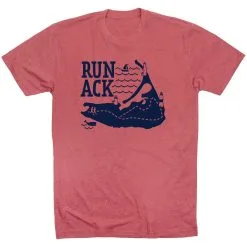 Running Short Sleeve T-Shirt - Run ACK -goneforarun Sales 2023 tr 43883 MAUVE FLAT