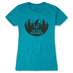 Women's Everyday Runners Tee - Ultra Runner Bigfoot