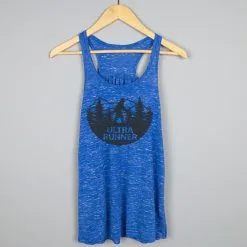 Flowy Racerback Tank Top - Ultra Runner Bigfoot -goneforarun Sales 2023 tr 43901 BLUE HANGER