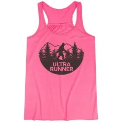 Flowy Racerback Tank Top - Ultra Runner Bigfoot -goneforarun Sales 2023 tr 43901 PINK MAIN