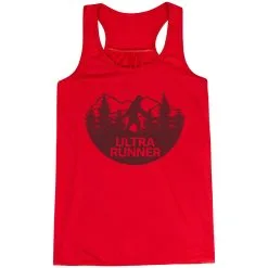 Flowy Racerback Tank Top - Ultra Runner Bigfoot -goneforarun Sales 2023 tr 43901 RED MAIN