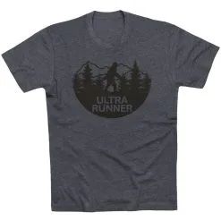Running Short Sleeve T-Shirt - Ultra Runner Bigfoot -goneforarun Sales 2023 tr 43903 CHARCOAL FLAT