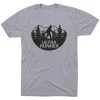 Running Short Sleeve T-Shirt - Ultra Runner Bigfoot -goneforarun Sales 2023 tr 43903 GRAY FLAT