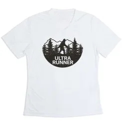 Women's Short Sleeve Tech Tee - Ultra Runner Bigfoot -goneforarun Sales 2023 tr 43906 WHITE MAIN