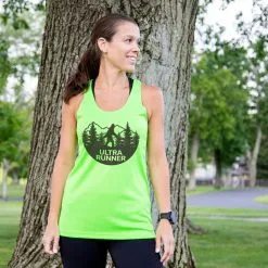 Women's Racerback Performance Tank Top - Ultra Runner Bigfoot 14 Women's Racerback Performance Tank Top - Ultra Runner Bigfoot -goneforarun Sales 2023 tr 43907 LIME MODEL