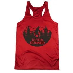 Women's Racerback Performance Tank Top - Ultra Runner Bigfoot 17 Women's Racerback Performance Tank Top - Ultra Runner Bigfoot -goneforarun Sales 2023 tr 43907 RED MAIN