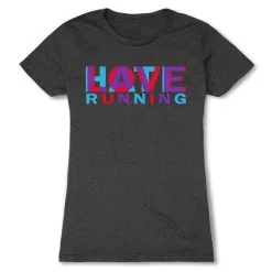 Women's Everyday Runners Tee - Love Hate Running -goneforarun Sales 2023 tr 43912 CHARCOAL