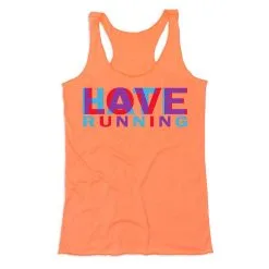 Women's Everyday Tank Top - Love Hate Running -goneforarun Sales 2023 tr 43916 PEACH MAIN