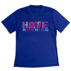 Women's Short Sleeve Tech Tee - Love Hate Running 13 Women's Short Sleeve Tech Tee - Love Hate Running -goneforarun Sales 2023 tr 43918 ROYAL MAIN