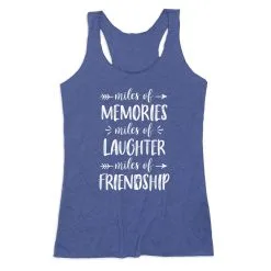 Women's Everyday Tank Top - Miles Of Friendship Mantra -goneforarun Sales 2023 tr 43939 ROYAL MAIN