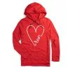Women's Running Lightweight Hoodie - Run With Love -goneforarun Sales 2023 tr 44148 RED MAIN