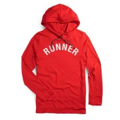 Running Lightweight Hoodie - Runner Arc -goneforarun Sales 2023 tr 44209 RED MAIN