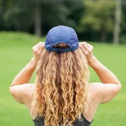 RunTechnology® Performance Hat - Blue -goneforarun Sales 2023 tr 44312 BLUE BACK 2