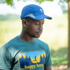 RunTechnology® Performance Hat - Blue -goneforarun Sales 2023 tr 44312 LIFESTYLE MALE 3