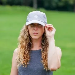 RunTechnology® Performance Hat - Light Gray -goneforarun Sales 2023 tr 44313 LIGHTGRAY FRONT 2