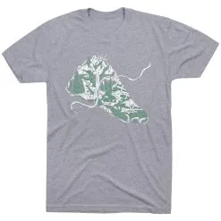 Running Short Sleeve T-Shirt - Trail Adventure 22 Running Short Sleeve T-Shirt - Trail Adventure -goneforarun Sales 2023 tr 44317 GRAY FLAT