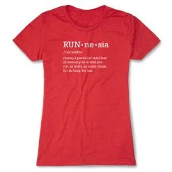 Women's Everyday Runners Tee - RUNnesia -goneforarun Sales 2023 tr 44326 RED FLAT