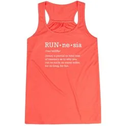 Flowy Racerback Tank Top - RUNnesia 16 Flowy Racerback Tank Top - RUNnesia -goneforarun Sales 2023 tr 44327 CORAL MAIN