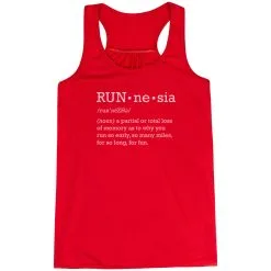 Flowy Racerback Tank Top - RUNnesia 19 Flowy Racerback Tank Top - RUNnesia -goneforarun Sales 2023 tr 44327 RED MAIN