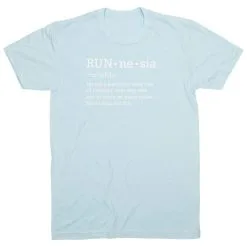Running Short Sleeve T-Shirt - RUNnesia -goneforarun Sales 2023 tr 44328 LIGHTBLUE FLAT