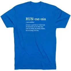 Running Short Sleeve T-Shirt - RUNnesia -goneforarun Sales 2023 tr 44328 ROYAL FLAT