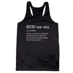 Women's Racerback Performance Tank Top - RUNnesia 16 Women's Racerback Performance Tank Top - RUNnesia -goneforarun Sales 2023 tr 44331 BLACK MAIN