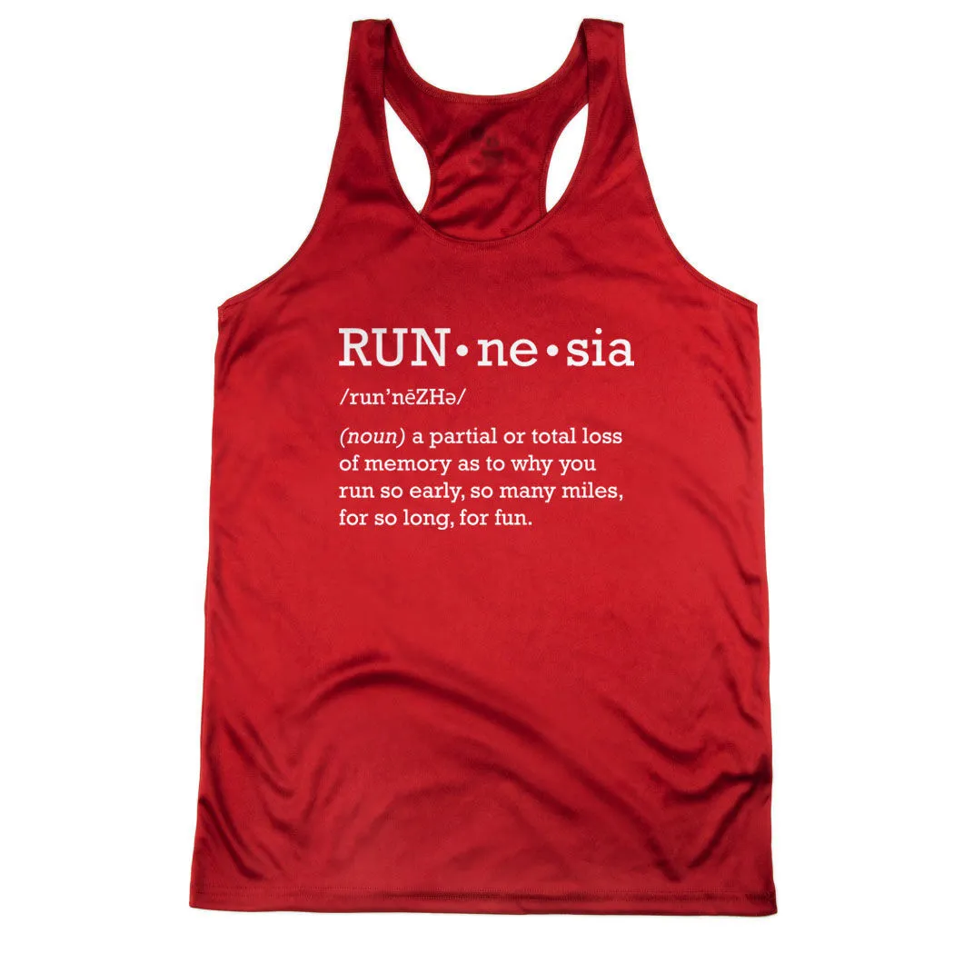 Women's Racerback Performance Tank Top - RUNnesia 11 Women's Racerback Performance Tank Top - RUNnesia - Image 9