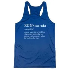 Women's Racerback Performance Tank Top - RUNnesia