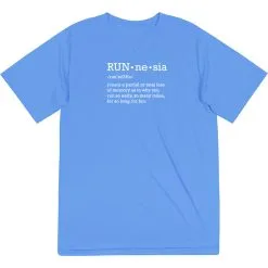Men's Running Short Sleeve Performance Tee - RUNnesia -goneforarun Sales 2023 tr 44333 LIGHTBLUE MAIN