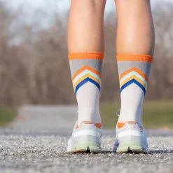 Socrates® Mid-Calf Performance Socks - Follow Your Inner Compass -goneforarun Sales 2023 tr 44337 LIFESTYLE BACK