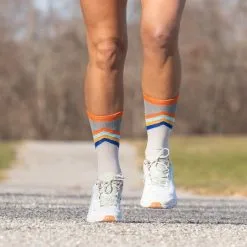 Socrates® Mid-Calf Performance Socks - Follow Your Inner Compass -goneforarun Sales 2023 tr 44337 LIFESTYLE FRONT 2