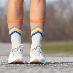 Socrates® Mid-Calf Performance Socks - Follow Your Inner Compass -goneforarun Sales 2023 tr 44337 LIFESTYLE FRONT