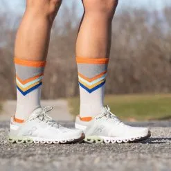 Socrates® Mid-Calf Performance Socks - Follow Your Inner Compass -goneforarun Sales 2023 tr 44337 LIFESTYLE SIDE