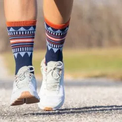 Socrates® Mid-Calf Performance Socks - Strong & Courageous -goneforarun Sales 2023 tr 44339 LIFESTYLE FRONT