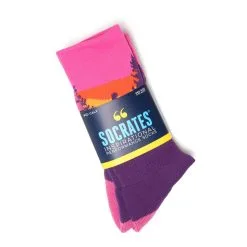 Socrates® Mid-Calf Performance Socks - Happy Hour -goneforarun Sales 2023 tr 44341 PACKAGING