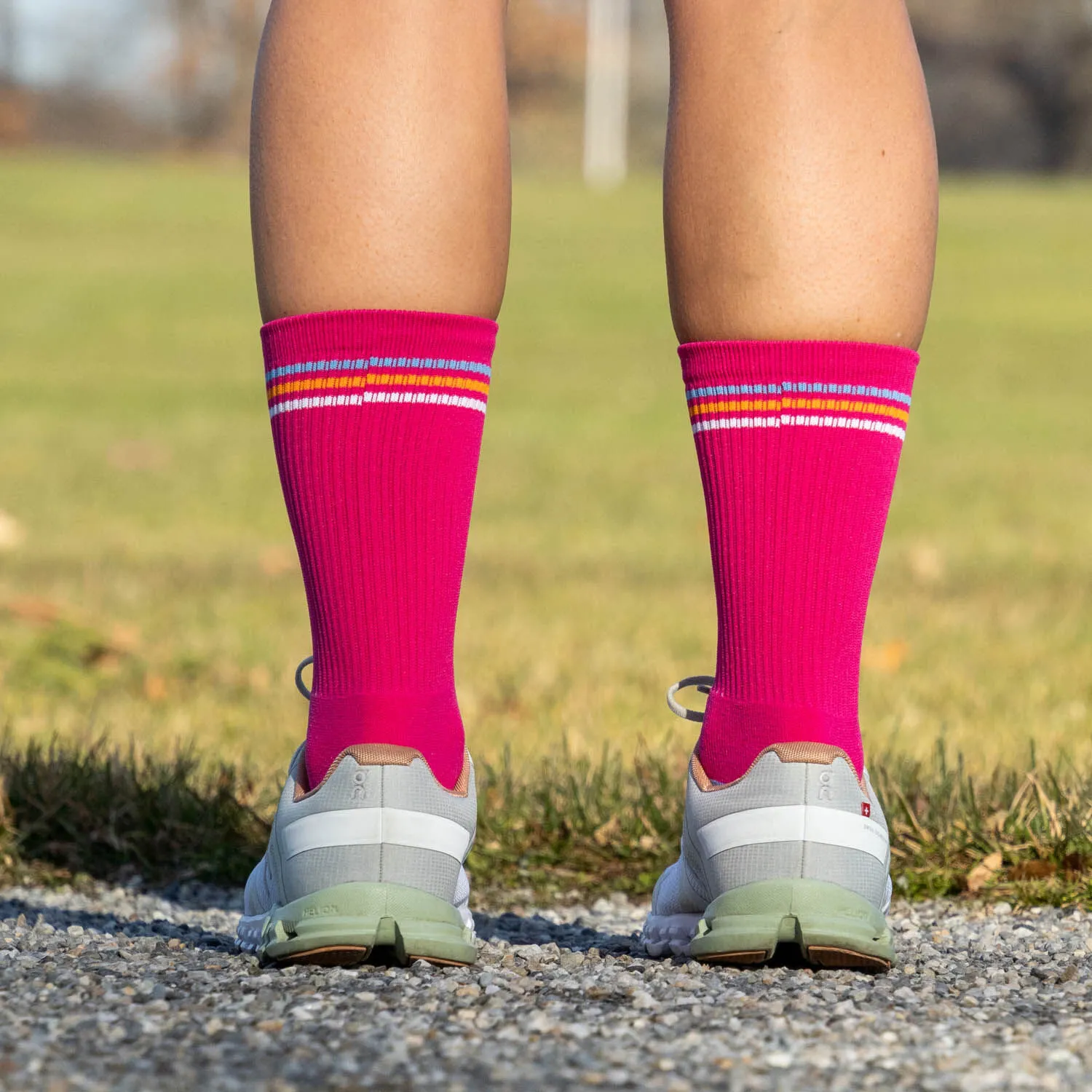 Socrates® Mid-Calf Performance Socks - She Believed She Could 10 Socrates® Mid-Calf Performance Socks - She Believed She Could - Image 8