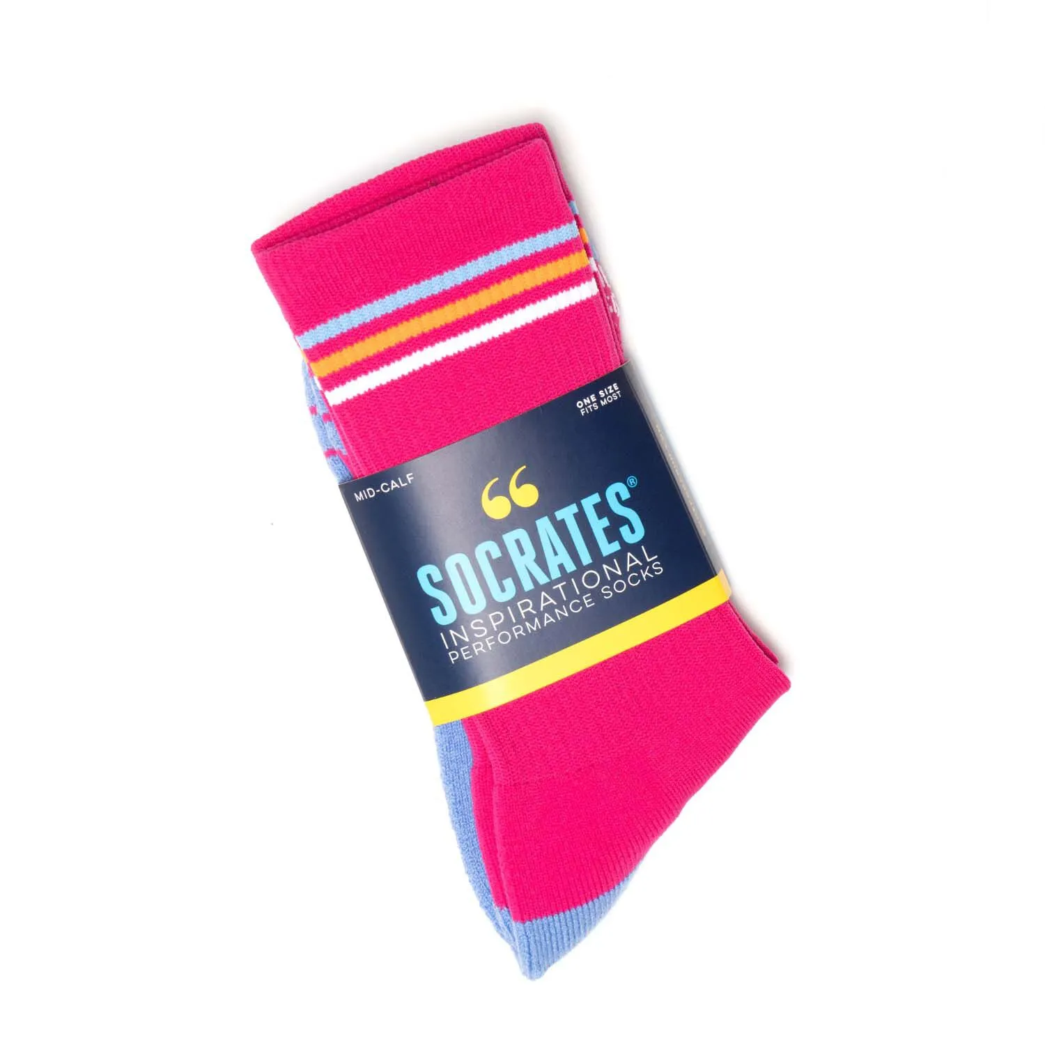 Socrates® Mid-Calf Performance Socks - She Believed She Could 7 Socrates® Mid-Calf Performance Socks - She Believed She Could - Image 5