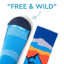 Socrates® Mid-Calf Performance Socks - Free & Wild  -goneforarun Sales 2023 tr 44343 QUOTE